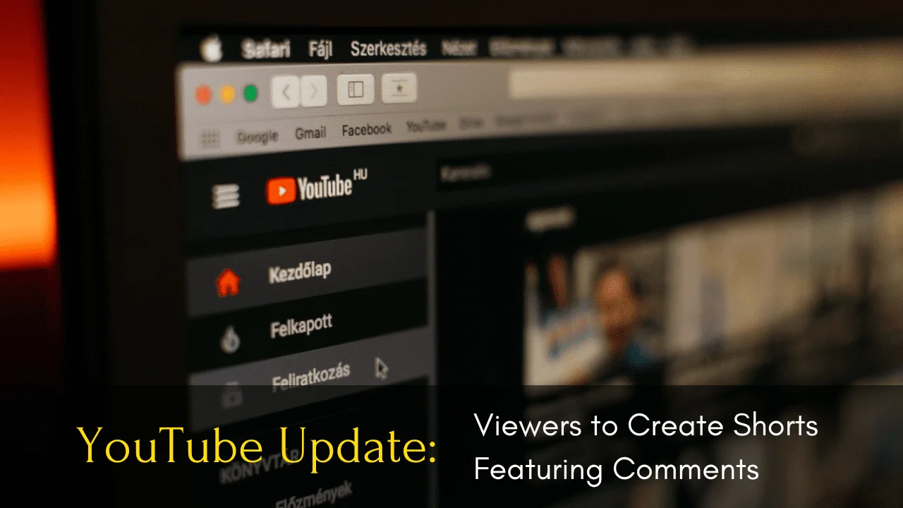 YouTube Testing Feature For Viewers to Create Shorts Featuring Comments